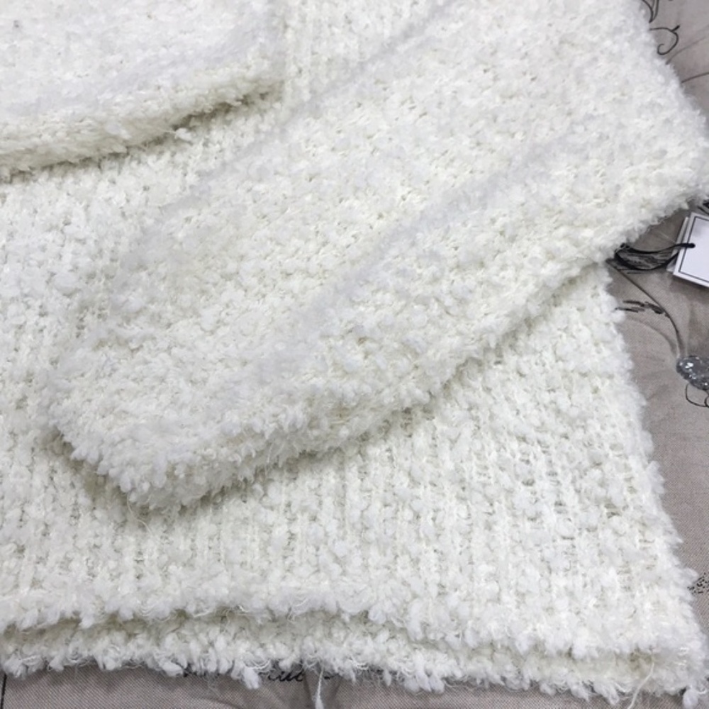 1.state Mock-Neck Poodle-Textured Sweater - Picture 4 of 6